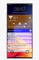 Lock Screen IOS 16 الملصق