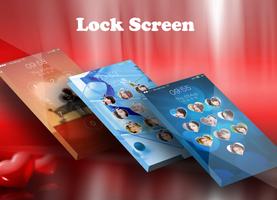 پوستر love keypad lockscreen
