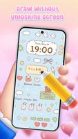 Lockscreen Drawing Together Plakat