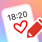 Love Draw Lockscreen Drawing أيقونة