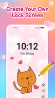 Love Draw Lockscreen Drawing تصوير الشاشة 3