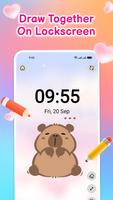 Love Draw Lockscreen Drawing تصوير الشاشة 1