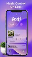 برنامه‌نما Lock Screen iOS 17 عکس از صفحه