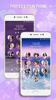 Love keypad lockscreen poster