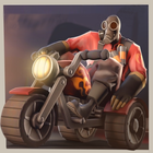 Team Kart Fortress TF2 Mobile Zeichen