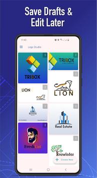 Logo Maker Studio, Logo Creator & Logo Generator 截图 1