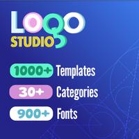 Logo Maker & Design Templates الملصق