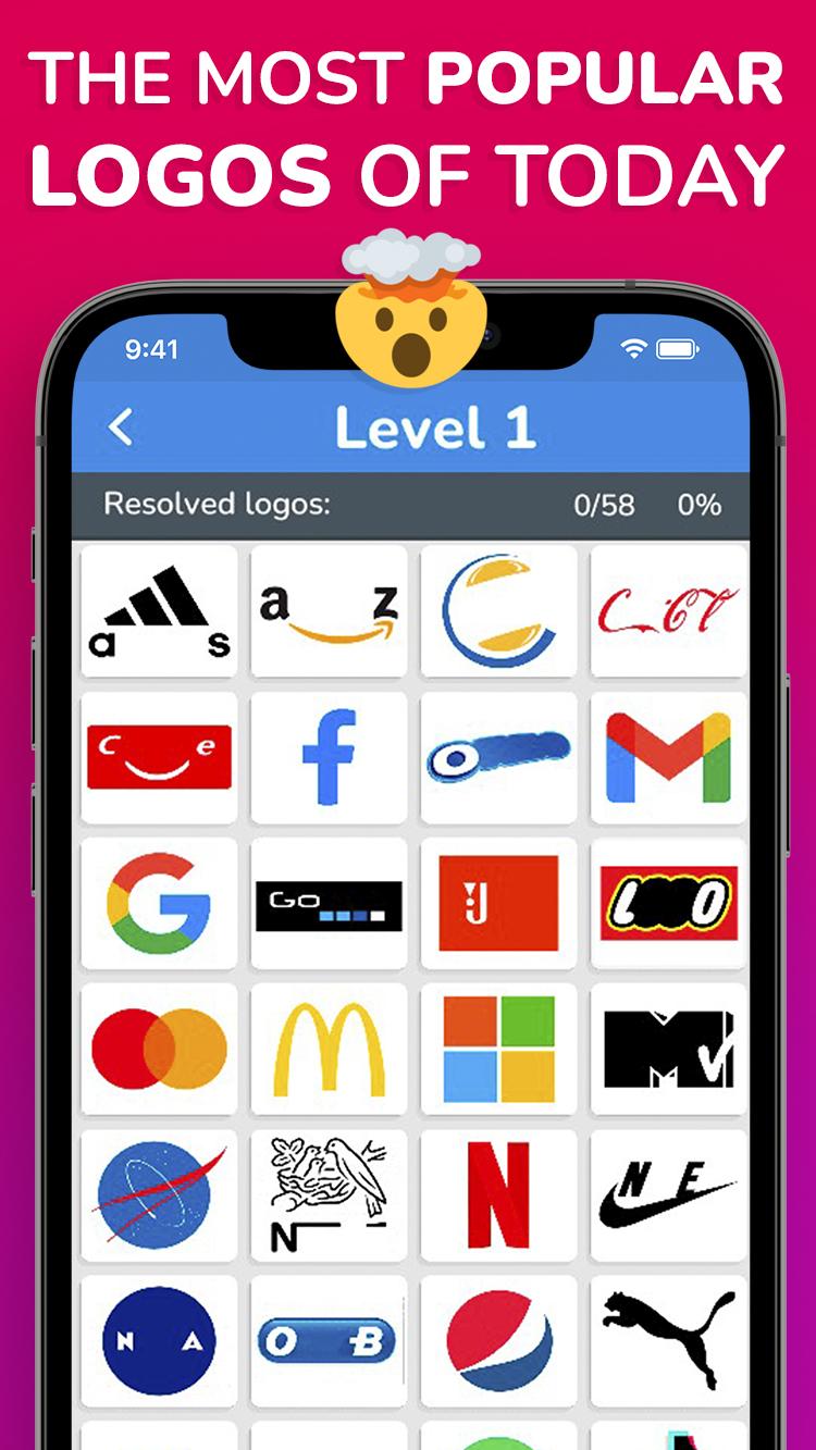 Android 用の MEGA LOGO QUIZ 2022: Logo game APK をダウンロード