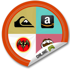 Online Logo Quiz Sticker icône