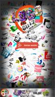 Online Logo Quiz Sticker poster