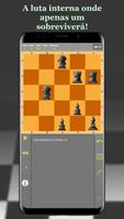 Cavalo de xadrez lutam imagem de tela 1