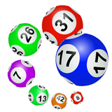Generator statistieken en resultaten van loterijen-icoon