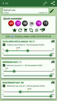 Piyango Üreticisi, İstatistikleri ve Sonuçları gönderen