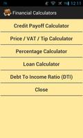 Financial Loan Calculators poster