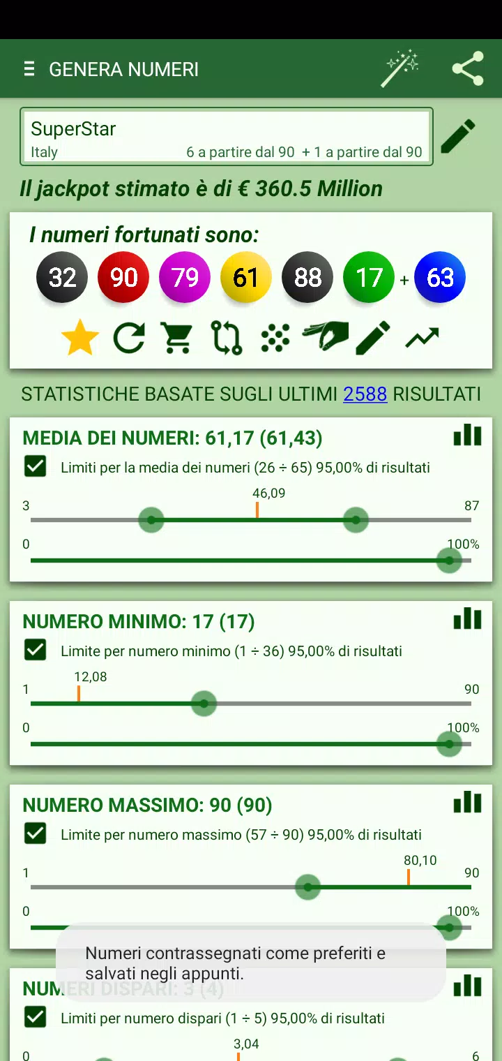 Statistiche del lotto APK per Android Download