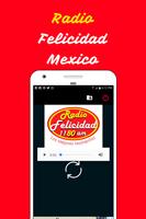 Radio Felicidad Mexico - 1180 AM Radio الملصق