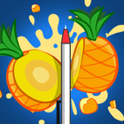 Pineapple Pen Spike: Fruit Dunk Blast icono