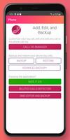 پوستر Call Log Editor and Backup