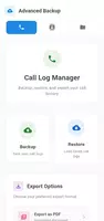 Call Log Backup and Restore poster