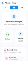 Call Log Backup and Restore screenshot 1