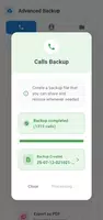 Call Log Backup and Restore screenshot 2
