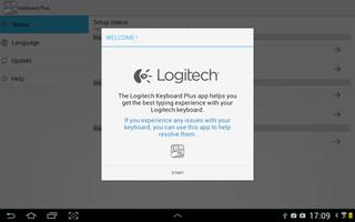 Logitech Keyboard Plus تصوير الشاشة 1