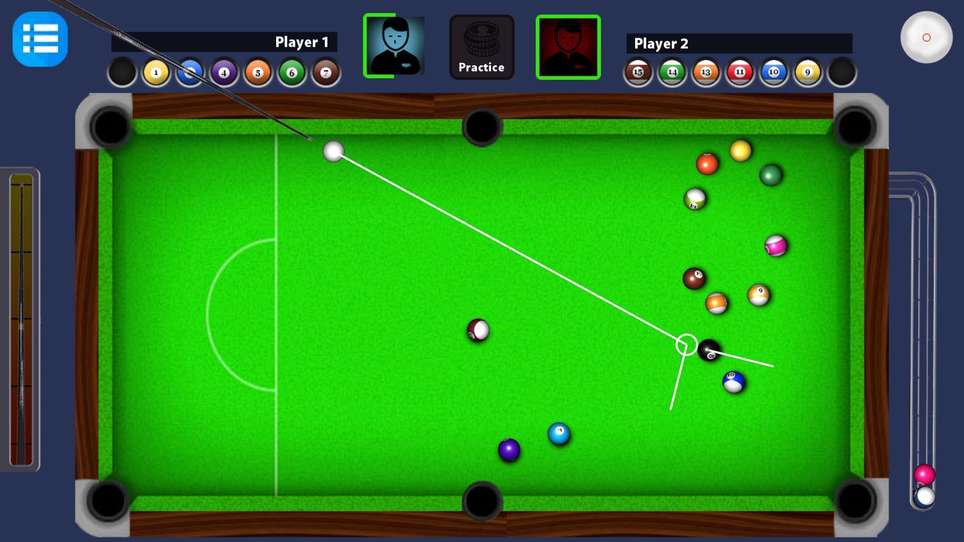 Игры пул 8. Бильярд "8 Ball Pool". Пул игра. 8 Ball Pool 9 Ball с одного удара. Ball Pool 4.8.6.