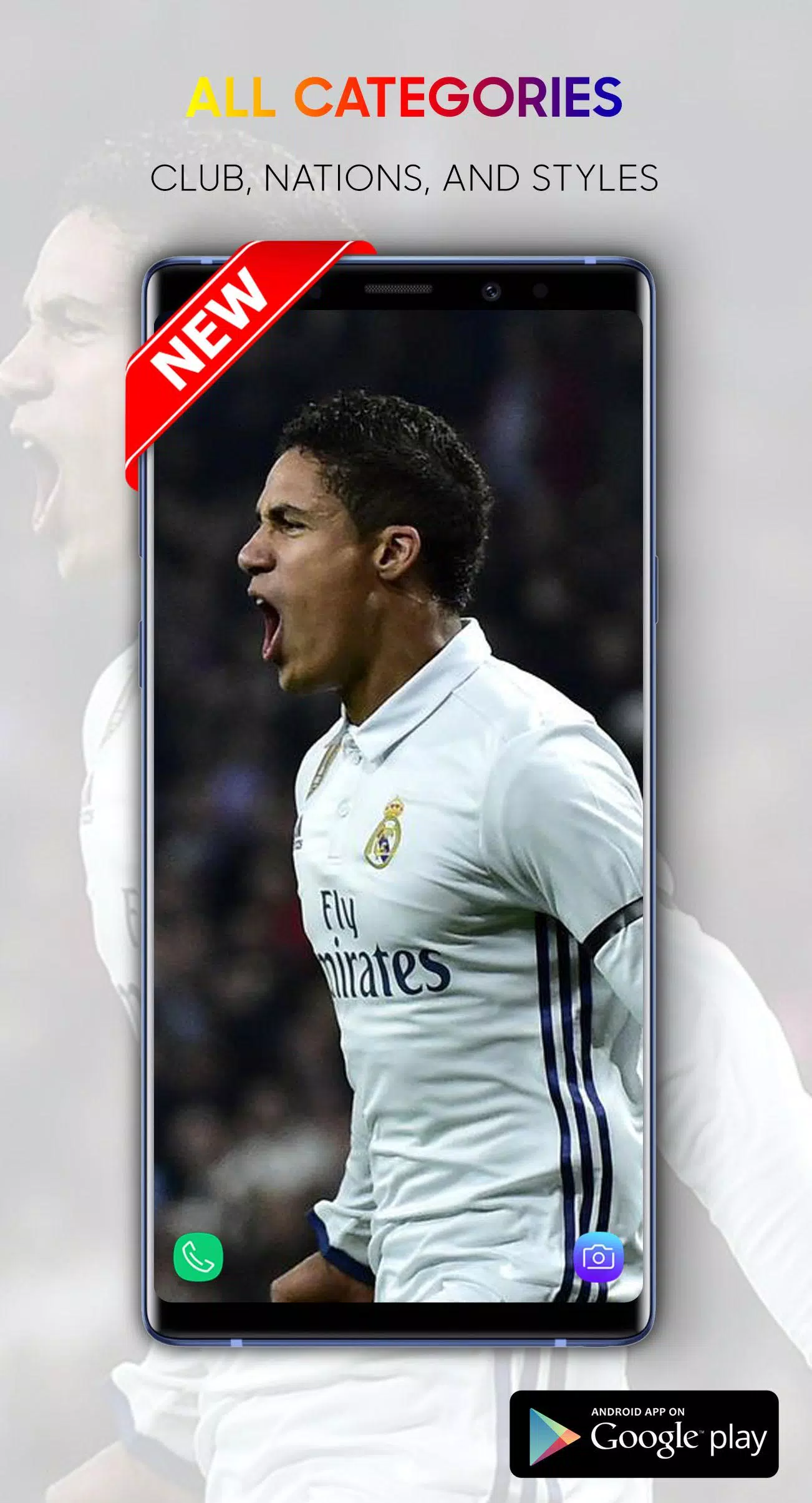 Tải xuống APK Raphael Varane Wallpaper HD ⚽ 🎮 cho Android Tải xuống APK Raphael Varane Wallpaper HD ⚽ 🎮 cho Android