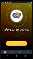 RÁDIO 104 FM CARPINA capture d'écran 2