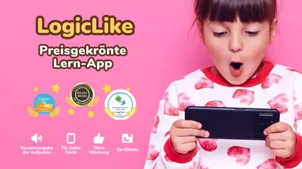 LogicLike Lernspiele 2-8 Jahre XAPK Herunterladen