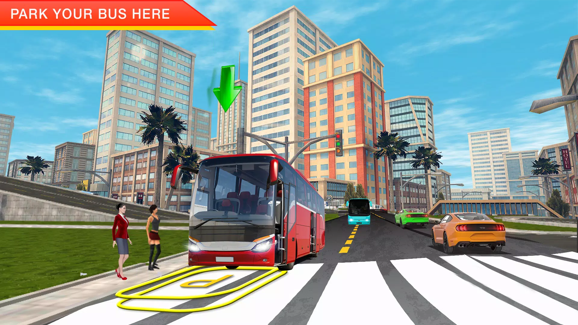 Simulador de ônibus de turismo Jogo de condução - Baixar APK para Android