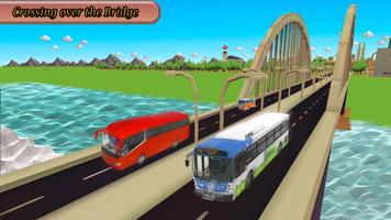 Poster City bus driving game