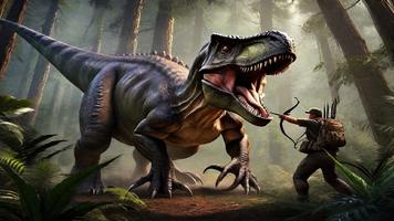 Deadly Dinosaur Hunter poster