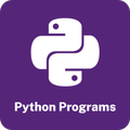 Python Programs for Beginners