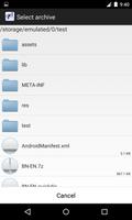 Fast Unzip Unrar Tool اسکرین شاٹ 1