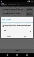 Fast Unzip Unrar Tool capture d'écran 3