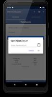 FBDL - Free Video Downloader for Facebook imagem de tela 1