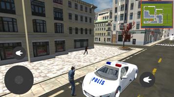 Jeux de Voiture de Police capture d'écran 2