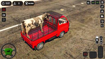 Animal Truck Transport Game 3D Poster