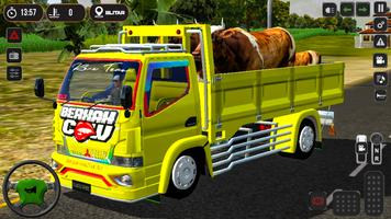 Animal Truck Transport Game 3D اسکرین شاٹ 1