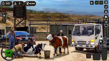 Animal Truck Transport Game 3D скриншот 2