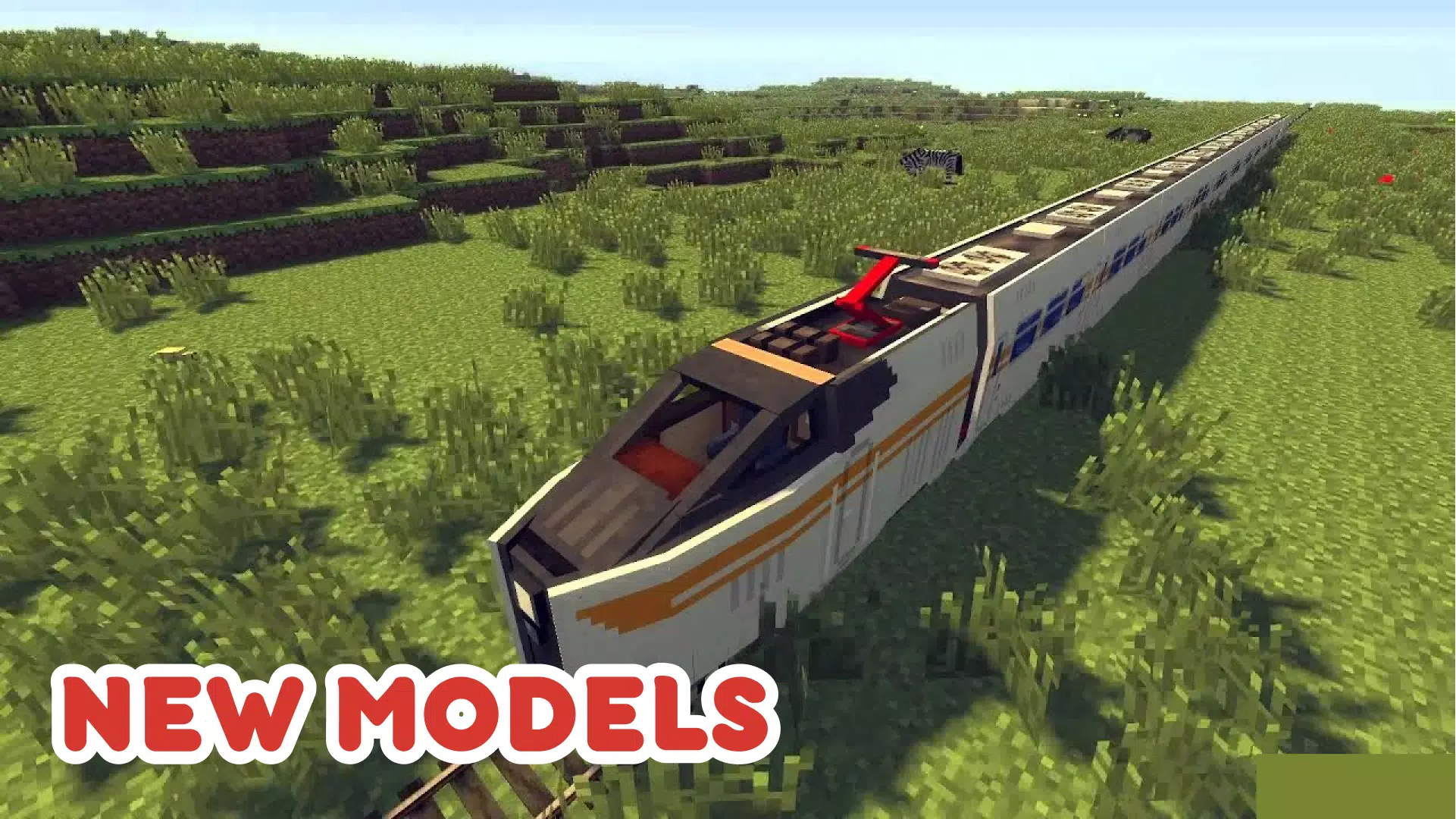 Train of Mine Block Craft APK + Mod for Android.