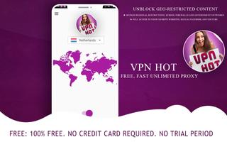 برنامه‌نما Free Hot VPN عکس از صفحه