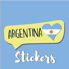 Sticker Bandera Argentina ไอคอน