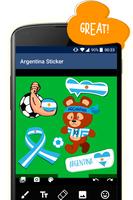 Sticker Bandera Argentina ภาพหน้าจอ 2