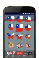 Bandera de Chile Pegatinas screenshot 1
