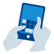 Typing Practice App in Mobile icon
