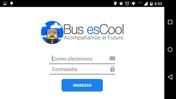 Bus esCool - Conductor الملصق