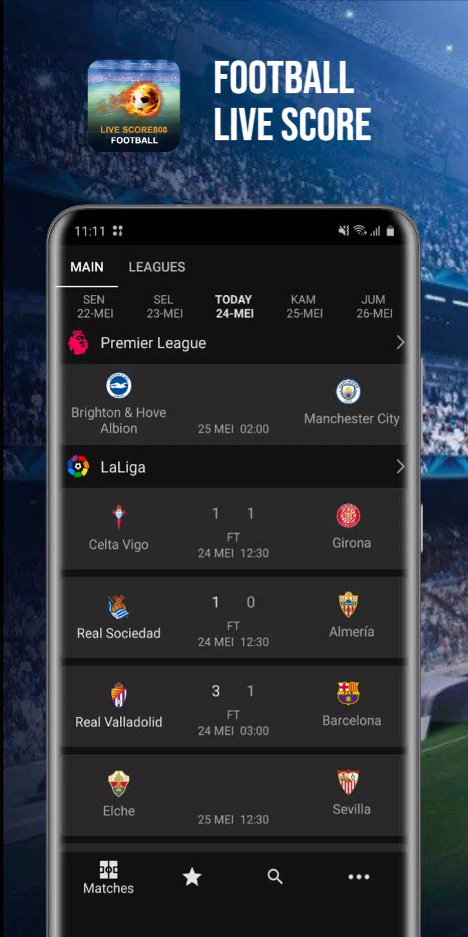 Live Score 808 Streaming APK