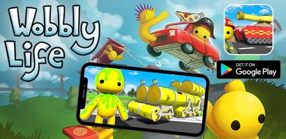 Gameplay Wobbly Hint Life Affiche